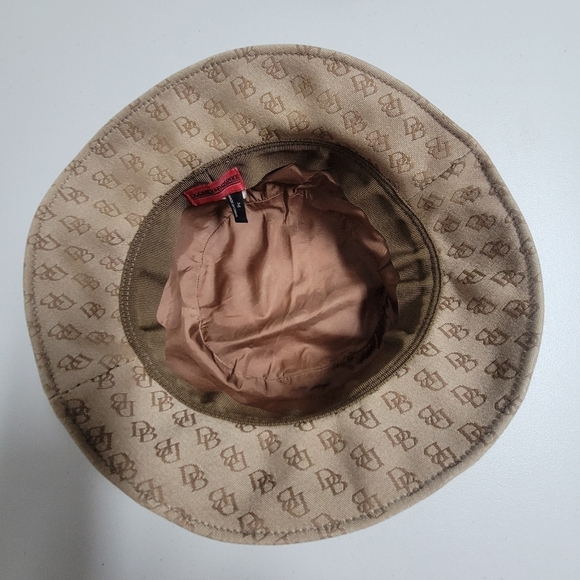 Dooney & Bourke Signature Mongram Bucket Hat.